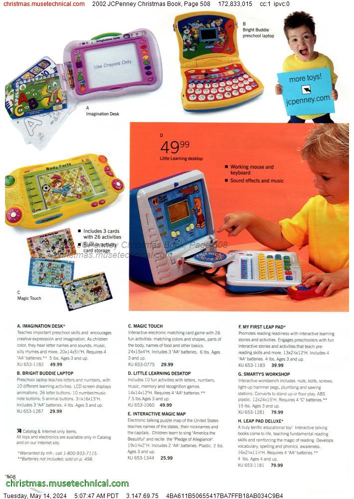 2002 JCPenney Christmas Book, Page 508