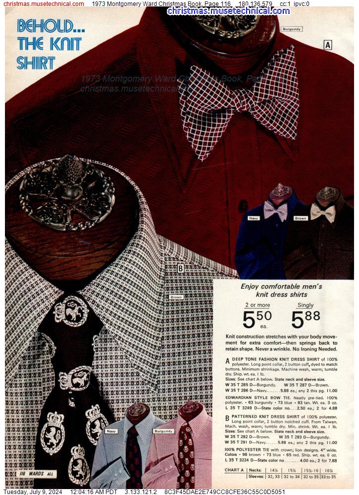 1973 Montgomery Ward Christmas Book, Page 116