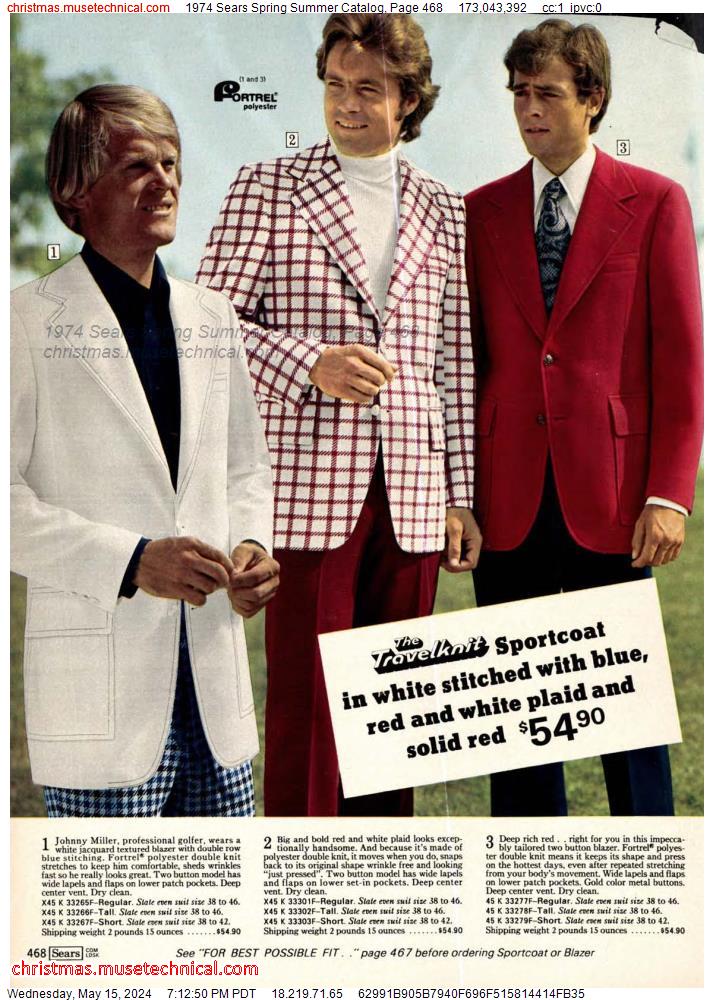 1974 Sears Spring Summer Catalog, Page 468