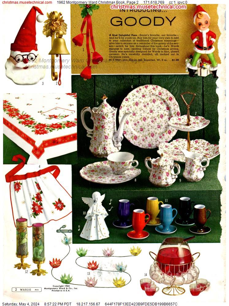 1962 Montgomery Ward Christmas Book, Page 2