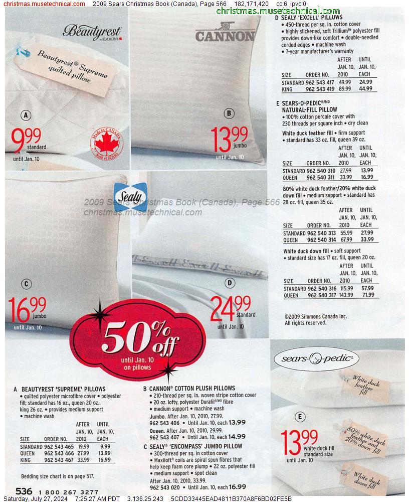 2009 Sears Christmas Book (Canada), Page 566
