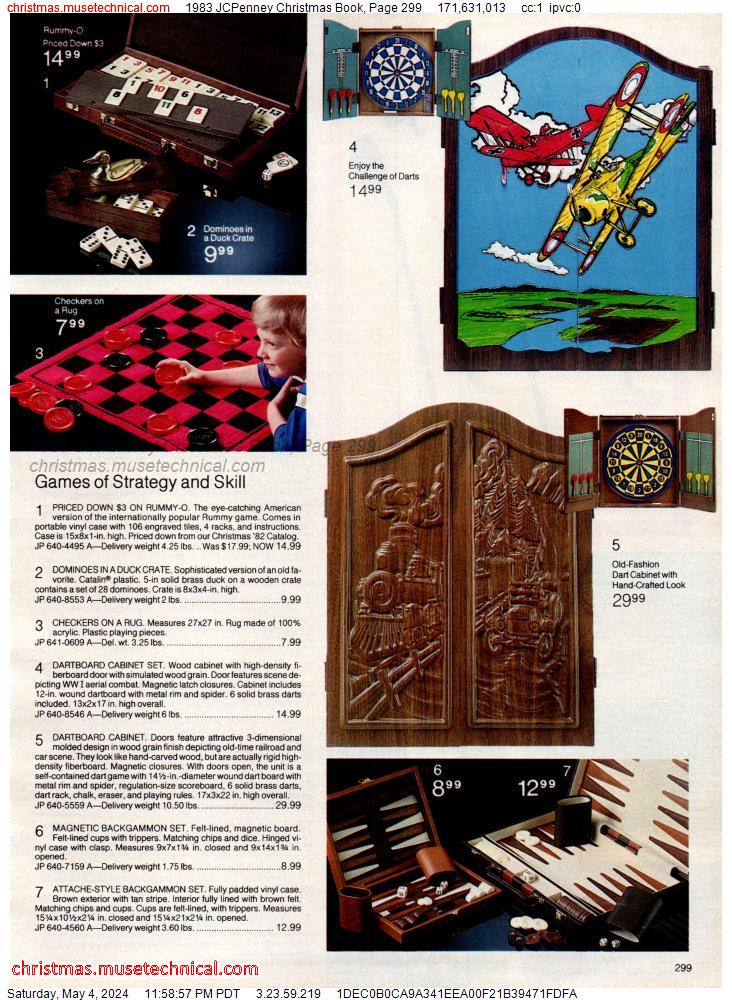 1983 JCPenney Christmas Book, Page 299