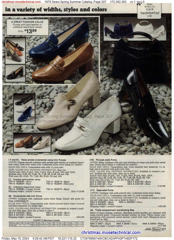 1979 Sears Spring Summer Catalog, Page 307