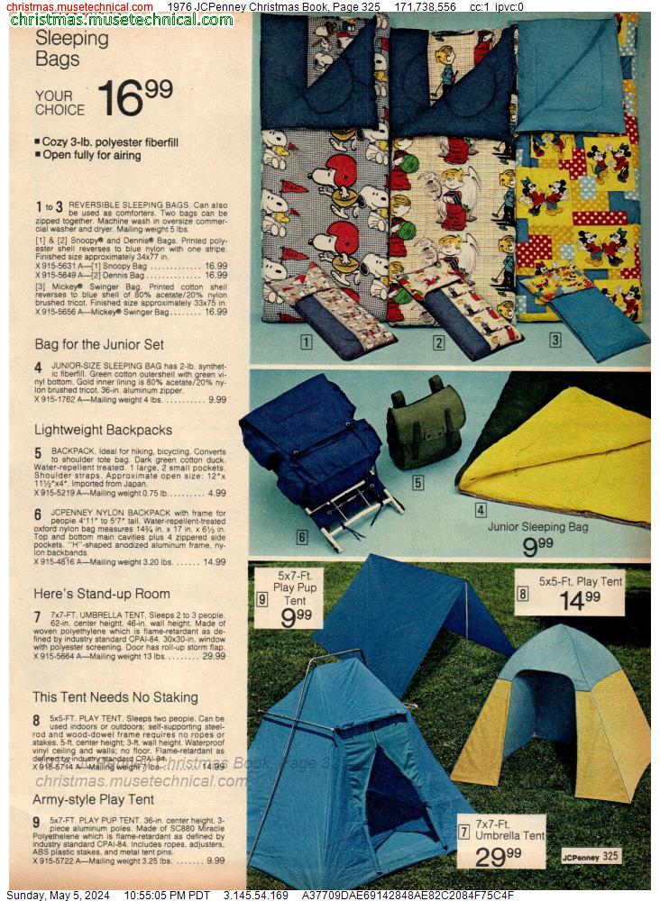 1976 JCPenney Christmas Book, Page 325