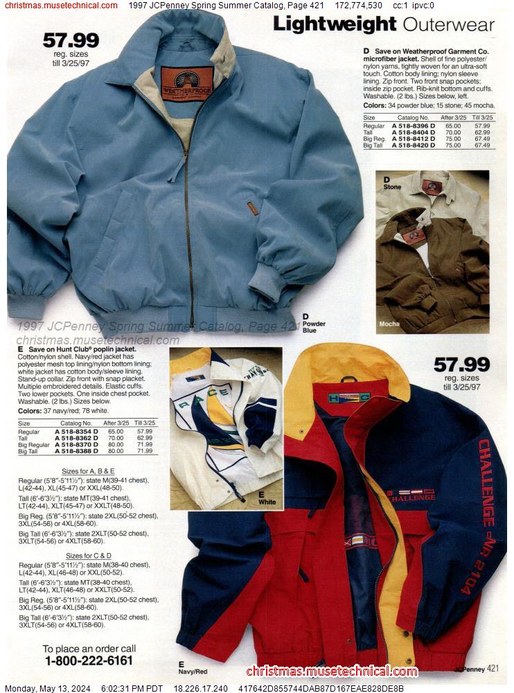 1997 JCPenney Spring Summer Catalog, Page 421