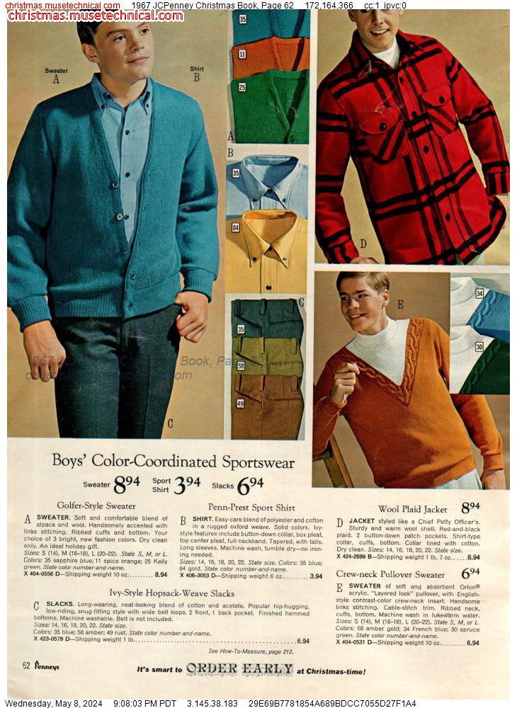 1967 JCPenney Christmas Book, Page 62