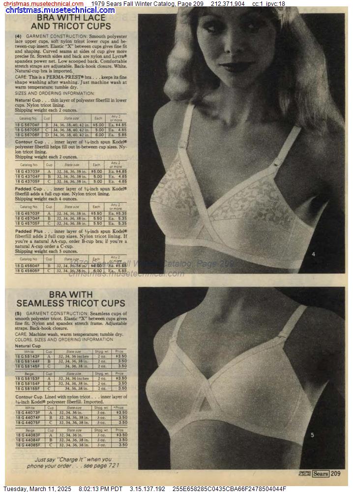 1979 Sears Fall Winter Catalog, Page 209