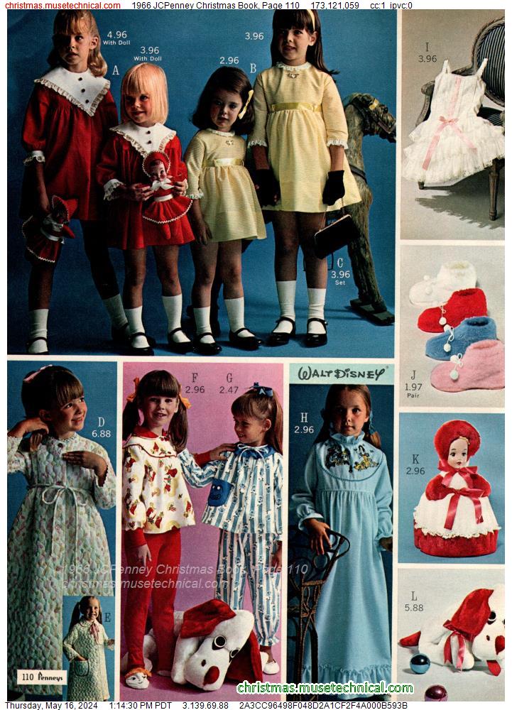 1966 JCPenney Christmas Book, Page 110