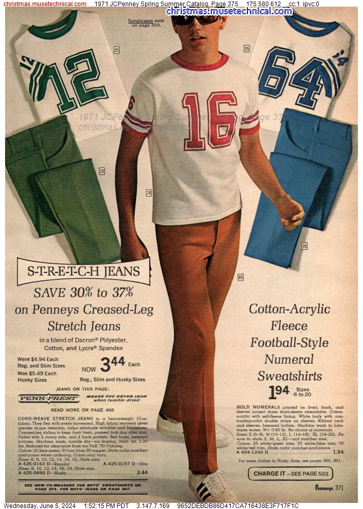 1971 JCPenney Spring Summer Catalog, Page 375