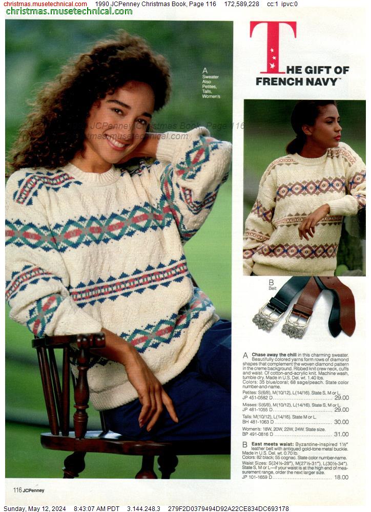 1990 JCPenney Christmas Book, Page 116