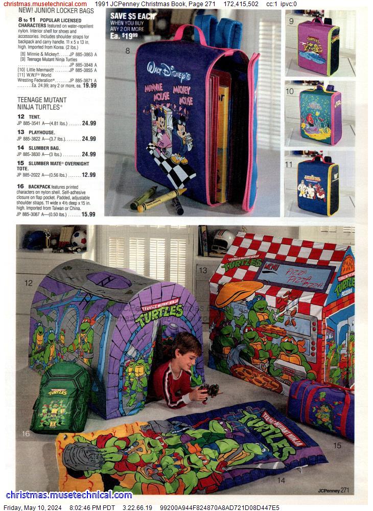 1991 JCPenney Christmas Book, Page 271