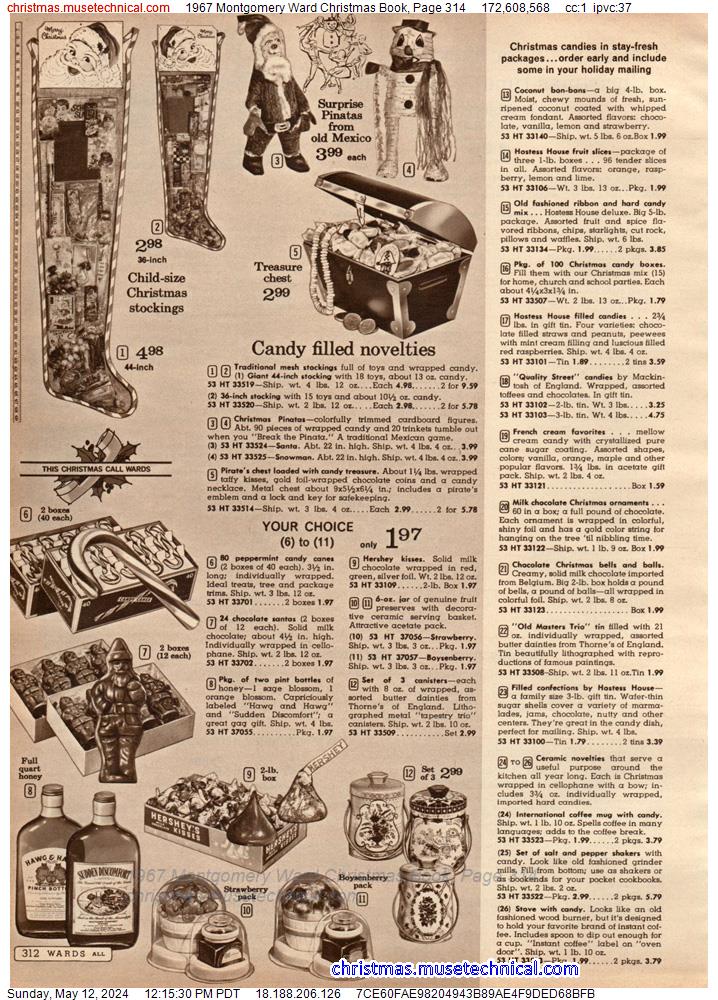 1967 Montgomery Ward Christmas Book, Page 314