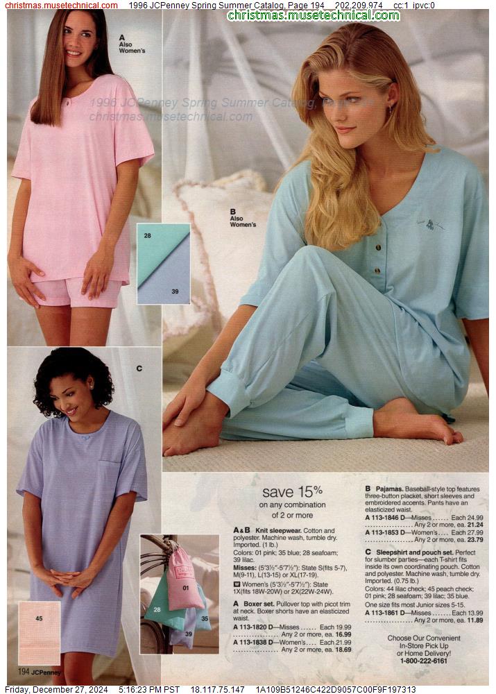 1996 JCPenney Spring Summer Catalog, Page 194