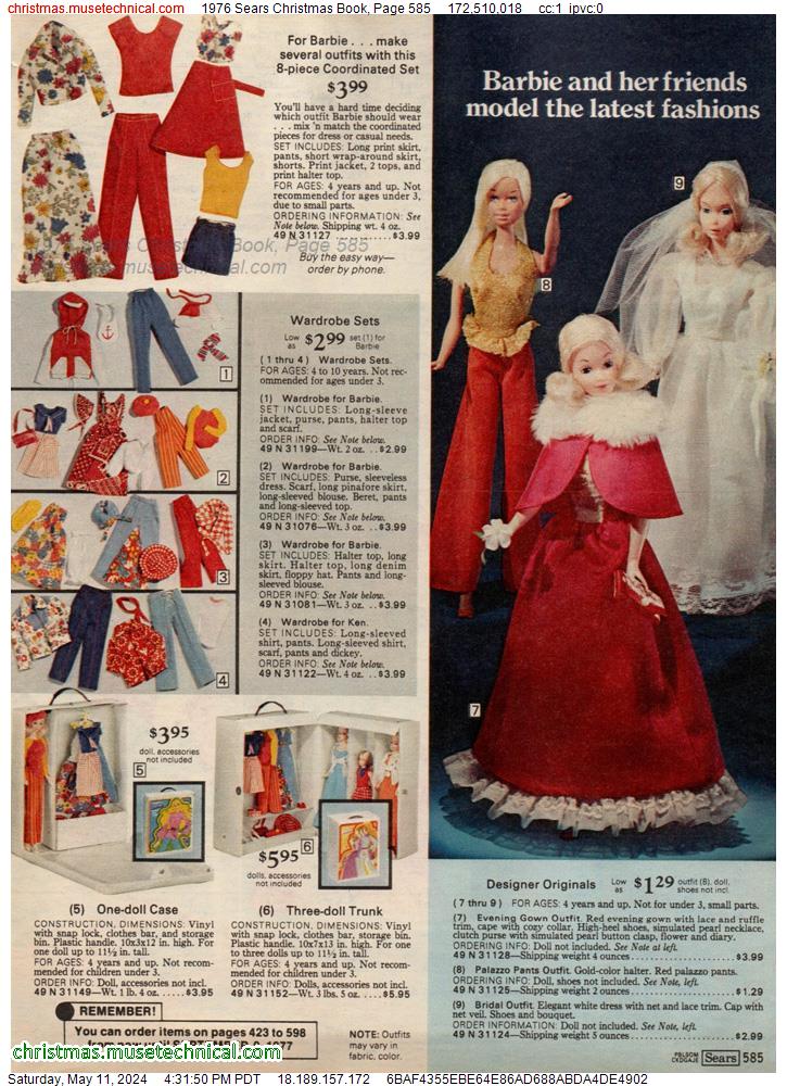 1976 Sears Christmas Book, Page 585