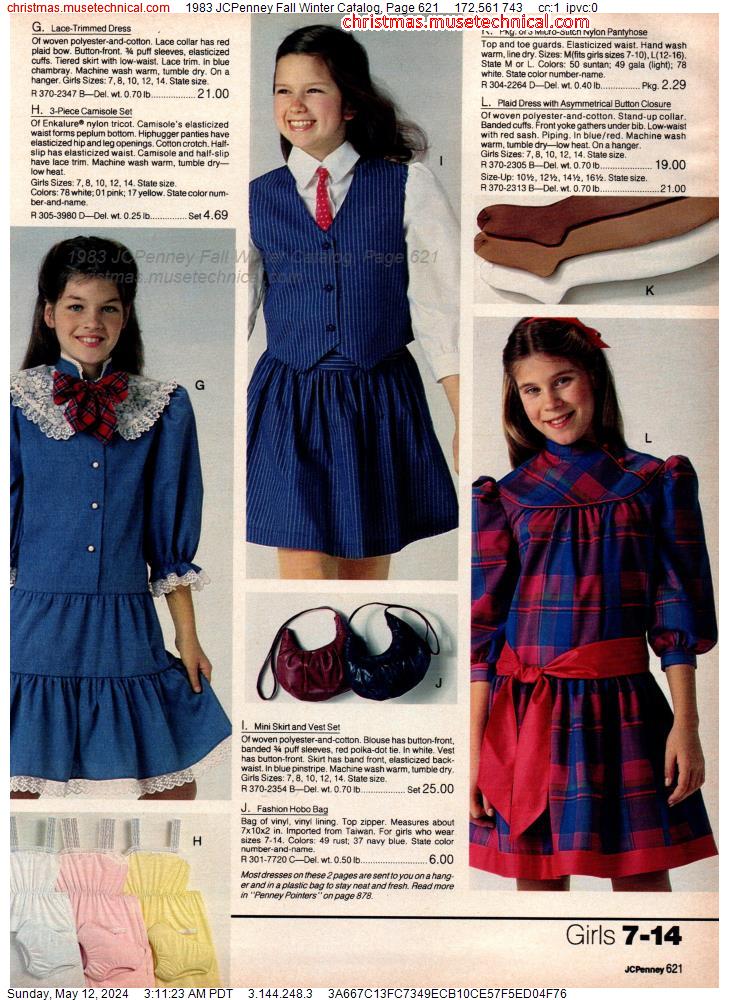 1983 JCPenney Fall Winter Catalog, Page 621