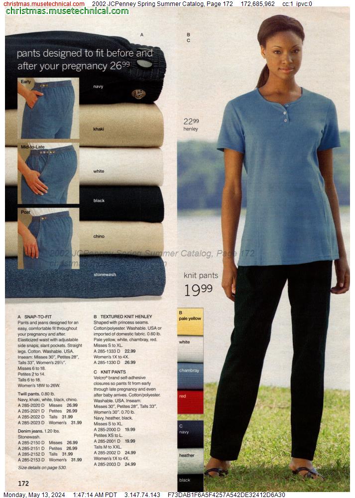 2002 JCPenney Spring Summer Catalog, Page 172
