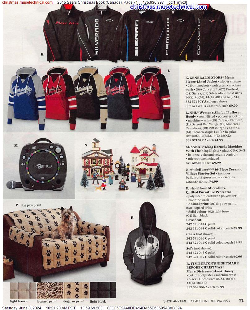 2015 Sears Christmas Book (Canada), Page 71