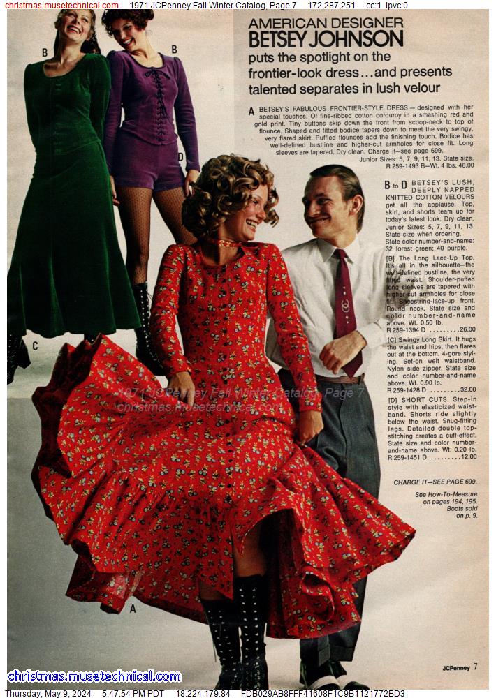 1971 JCPenney Fall Winter Catalog, Page 7