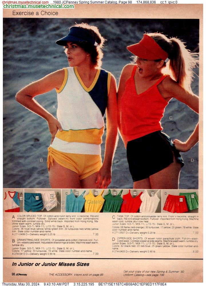 1980 JCPenney Spring Summer Catalog, Page 98