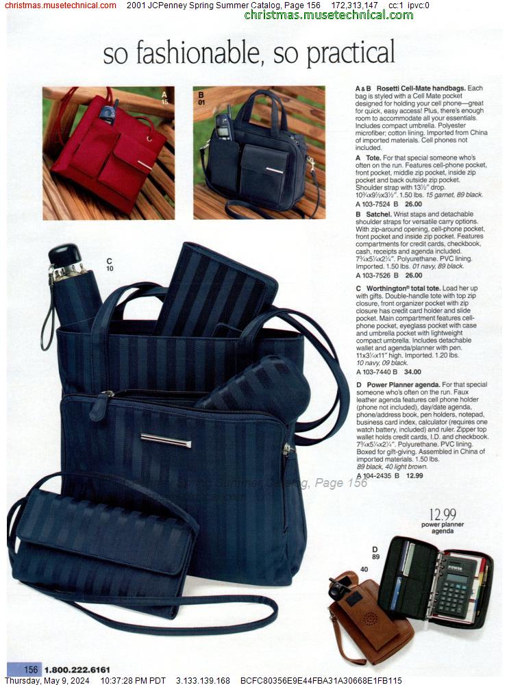 2001 JCPenney Spring Summer Catalog, Page 156