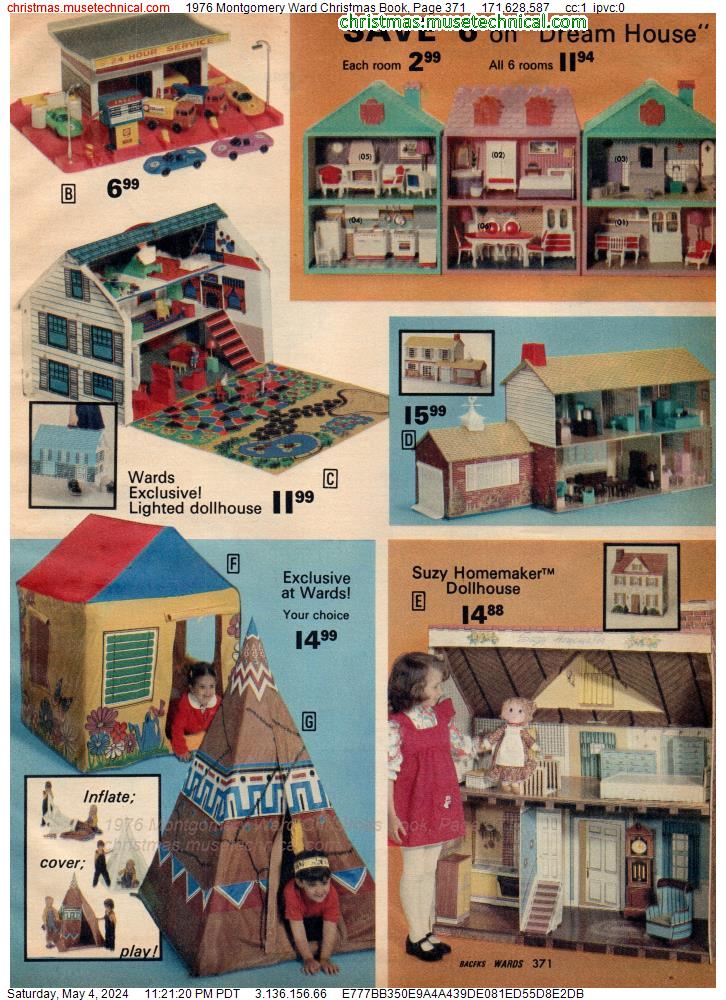 1976 Montgomery Ward Christmas Book, Page 371