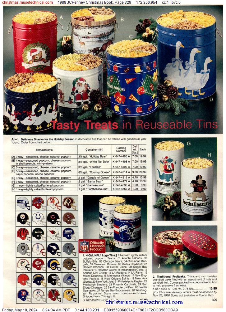 1988 JCPenney Christmas Book, Page 329