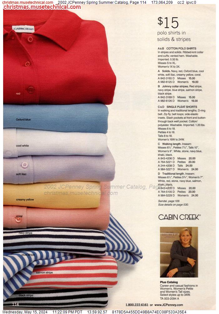 2002 JCPenney Spring Summer Catalog, Page 114
