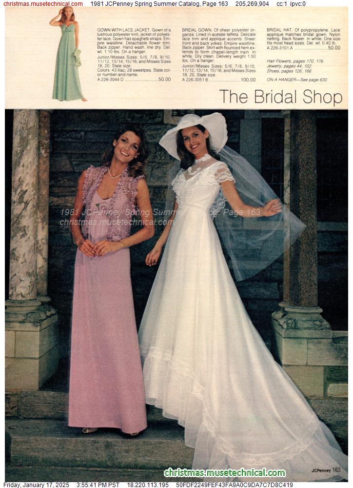 1981 JCPenney Spring Summer Catalog, Page 163