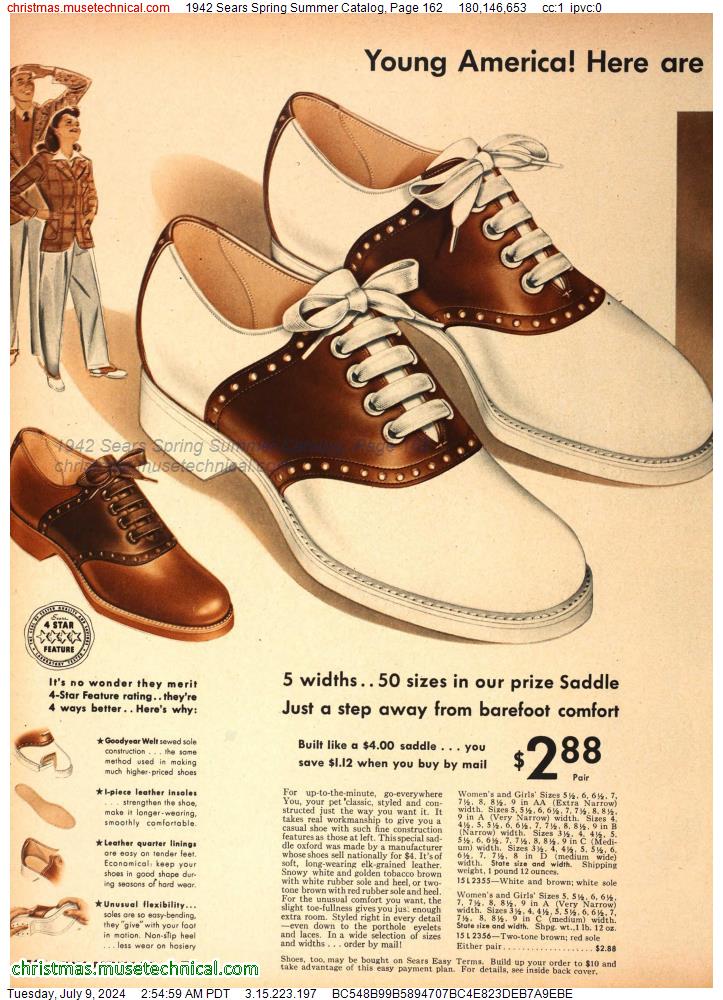 1942 Sears Spring Summer Catalog, Page 162