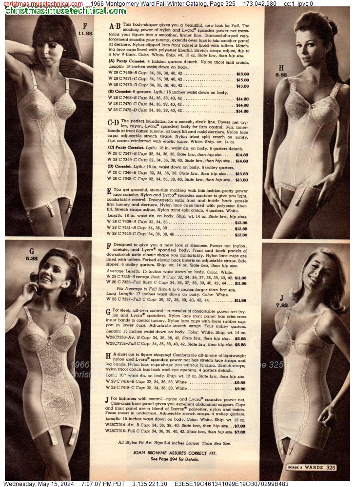 1966 Montgomery Ward Fall Winter Catalog, Page 325
