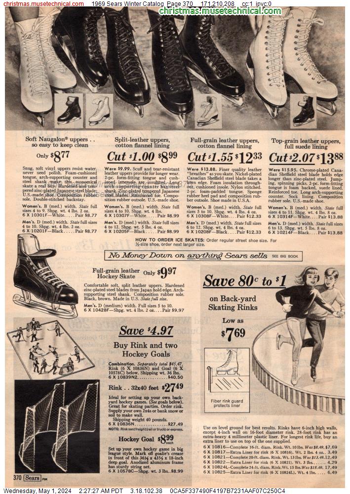 1969 Sears Winter Catalog, Page 370