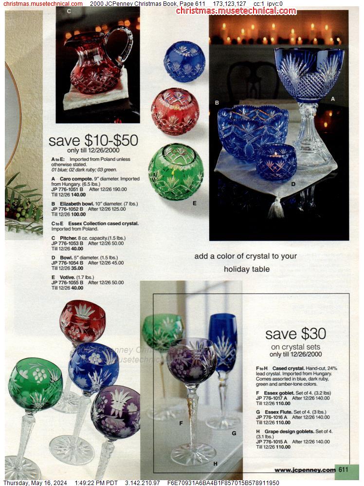 2000 JCPenney Christmas Book, Page 611