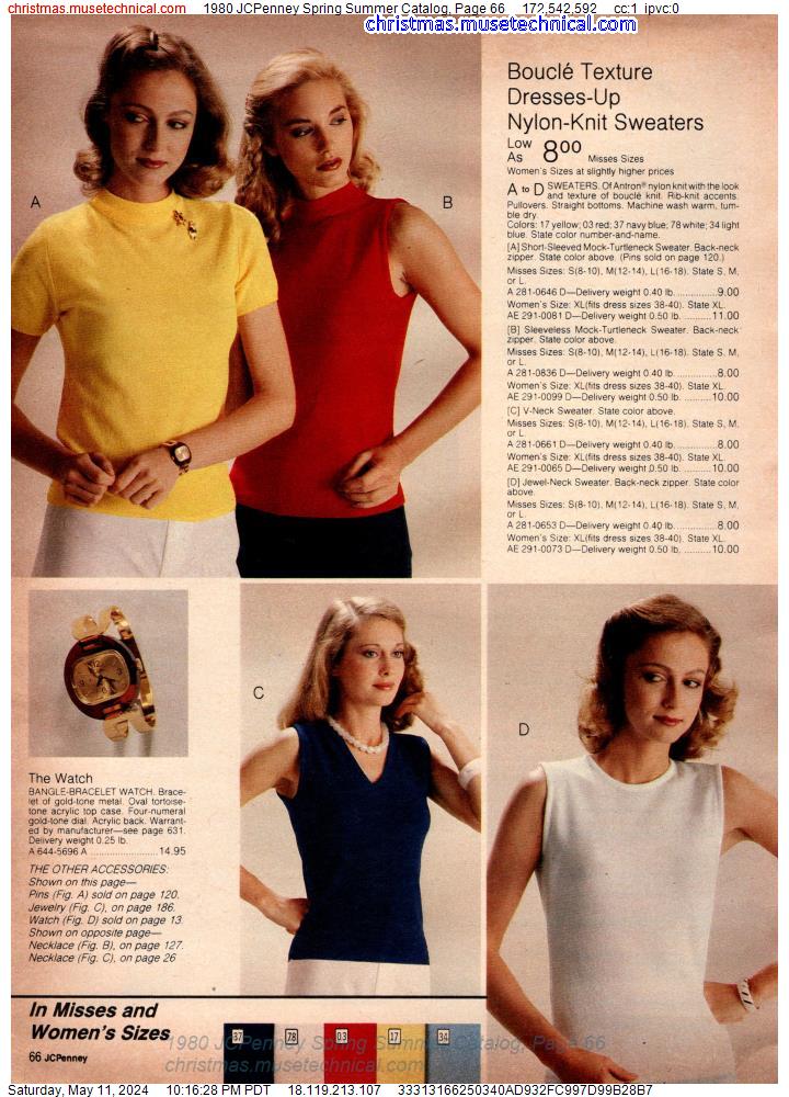 1980 JCPenney Spring Summer Catalog, Page 66