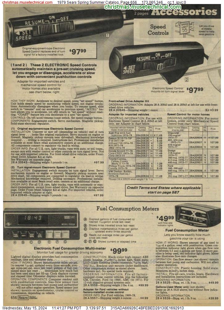 1979 Sears Spring Summer Catalog, Page 656
