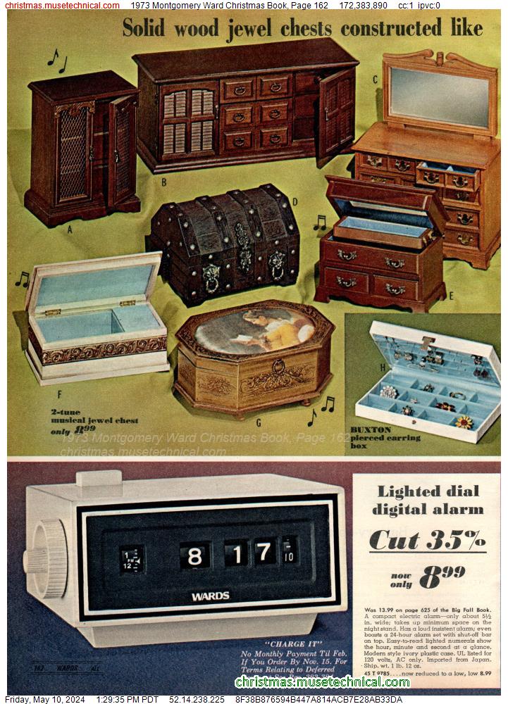 1973 Montgomery Ward Christmas Book, Page 162