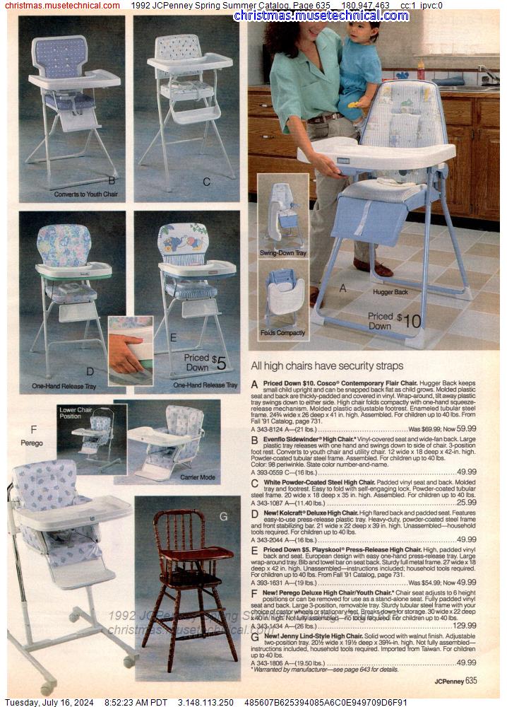 1992 JCPenney Spring Summer Catalog, Page 635