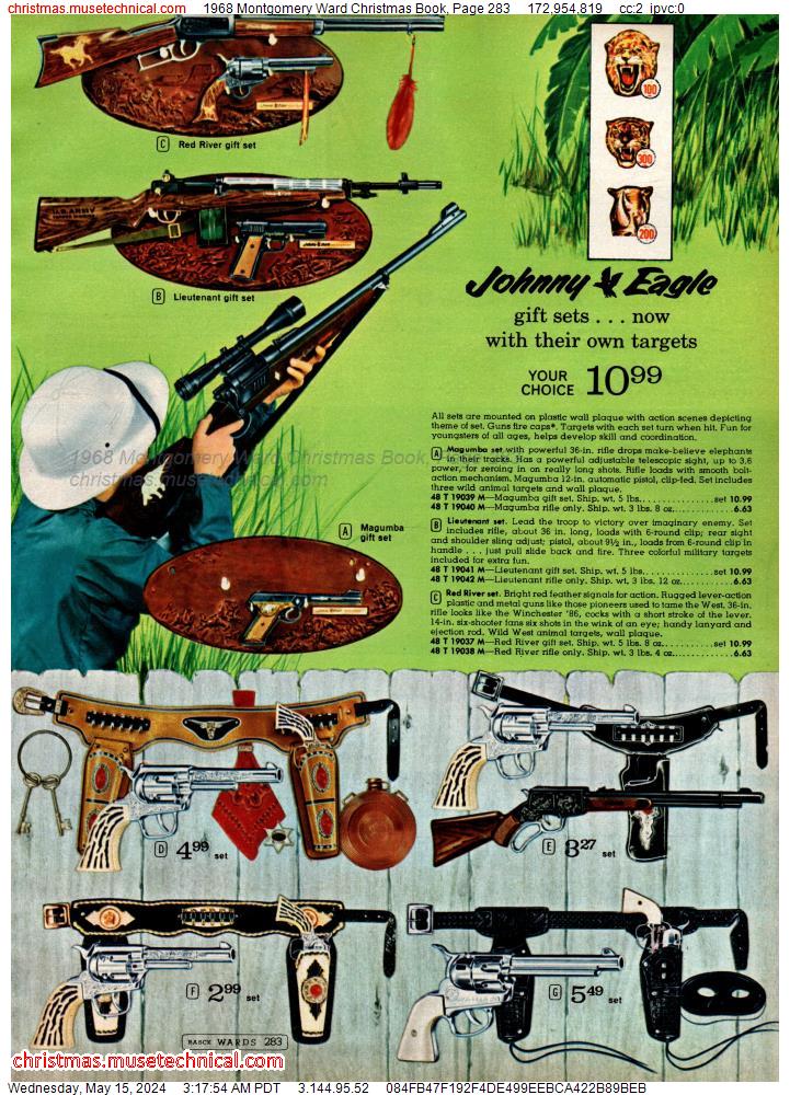 1968 Montgomery Ward Christmas Book, Page 283