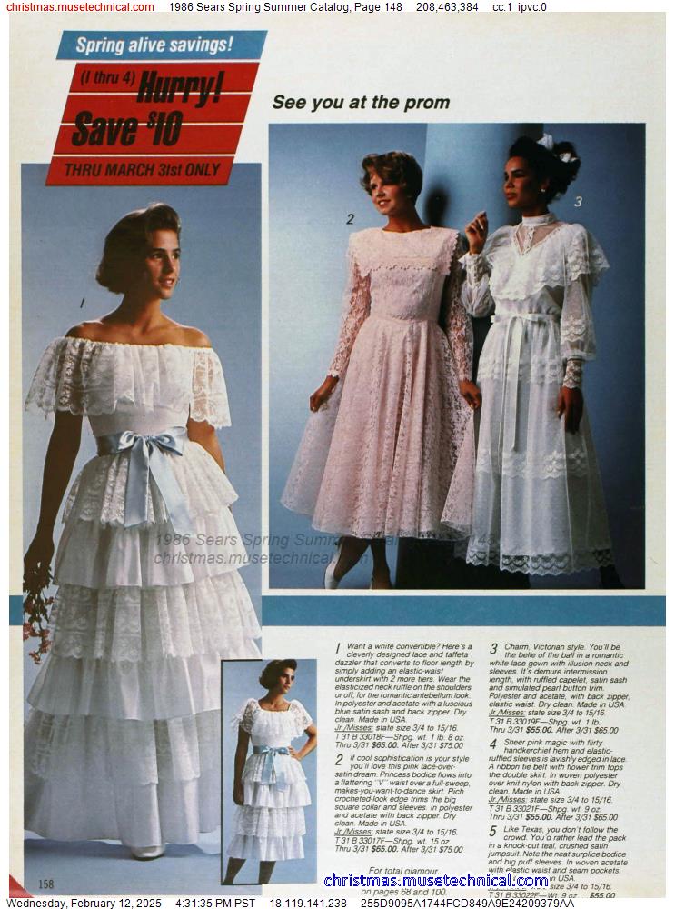 1986 Sears Spring Summer Catalog, Page 148