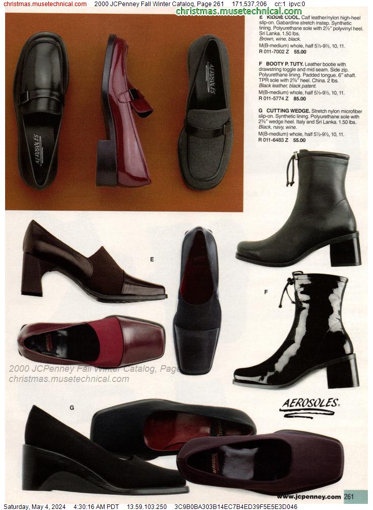 2000 JCPenney Fall Winter Catalog, Page 261