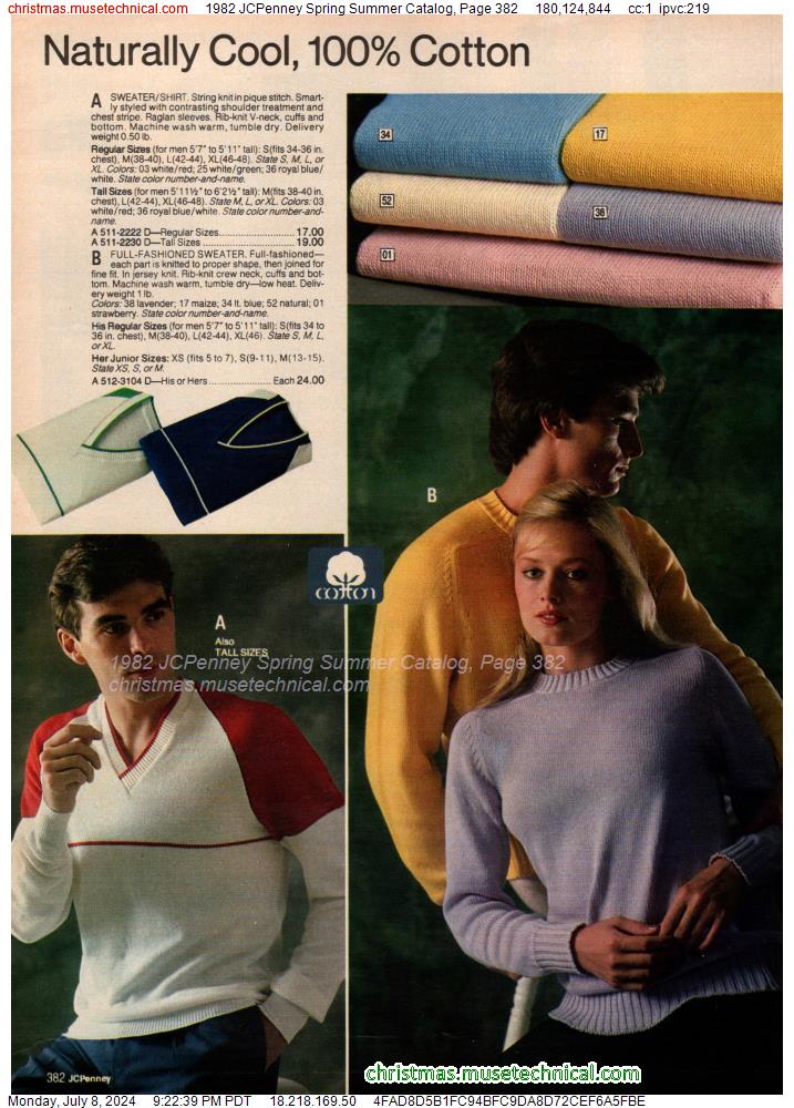 1982 JCPenney Spring Summer Catalog, Page 382