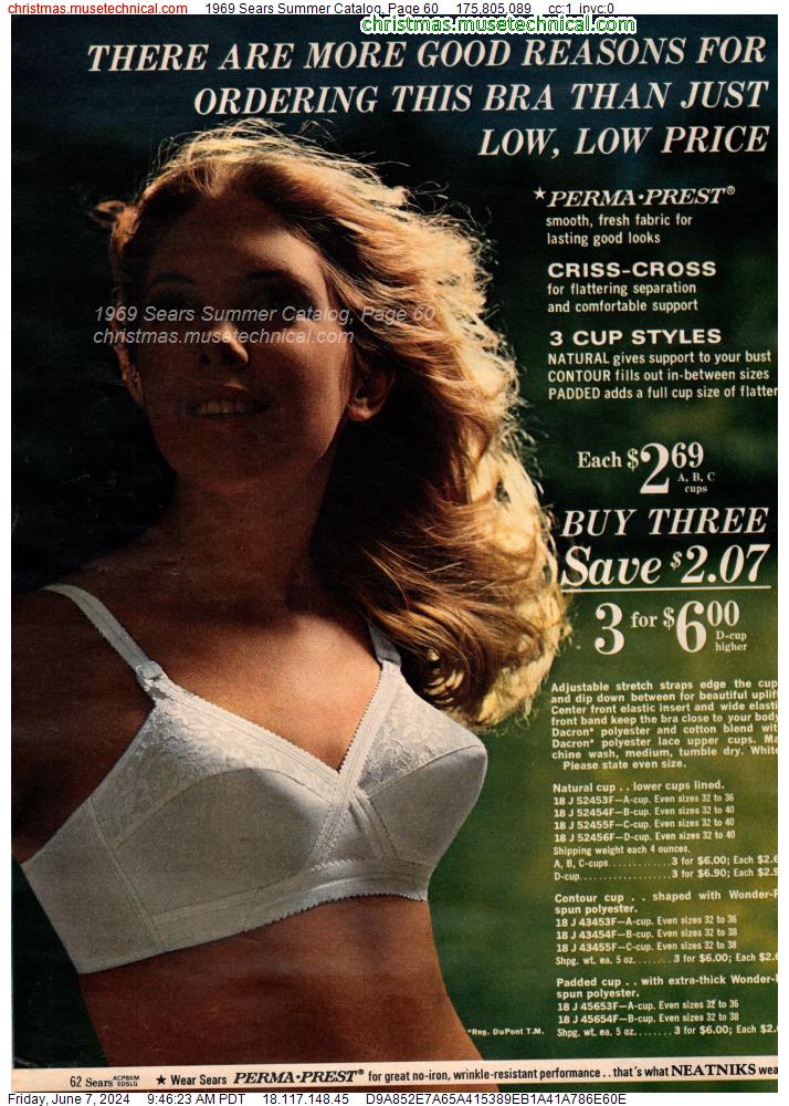 1969 Sears Summer Catalog, Page 60