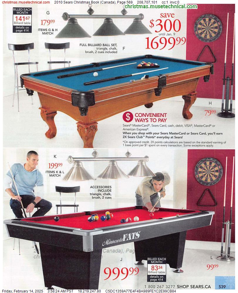 2010 Sears Christmas Book (Canada), Page 569