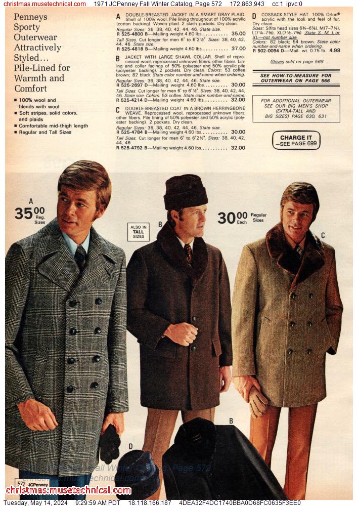 1971 JCPenney Fall Winter Catalog, Page 572