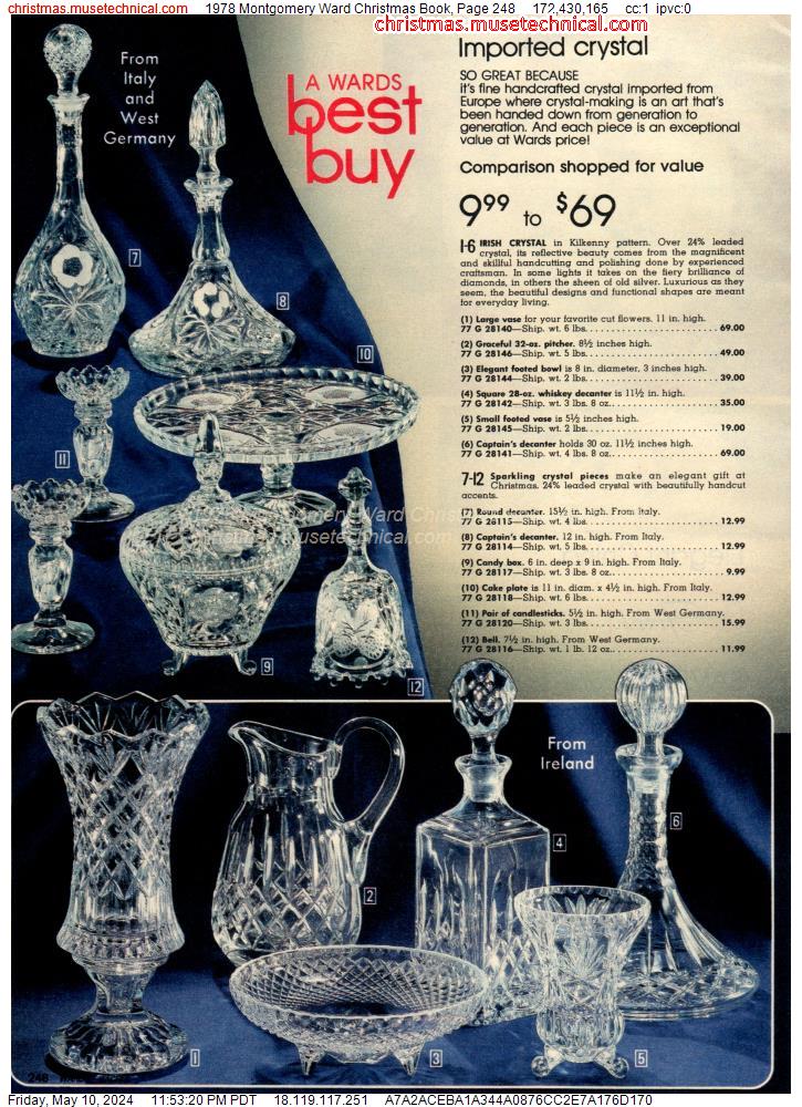 1978 Montgomery Ward Christmas Book, Page 248