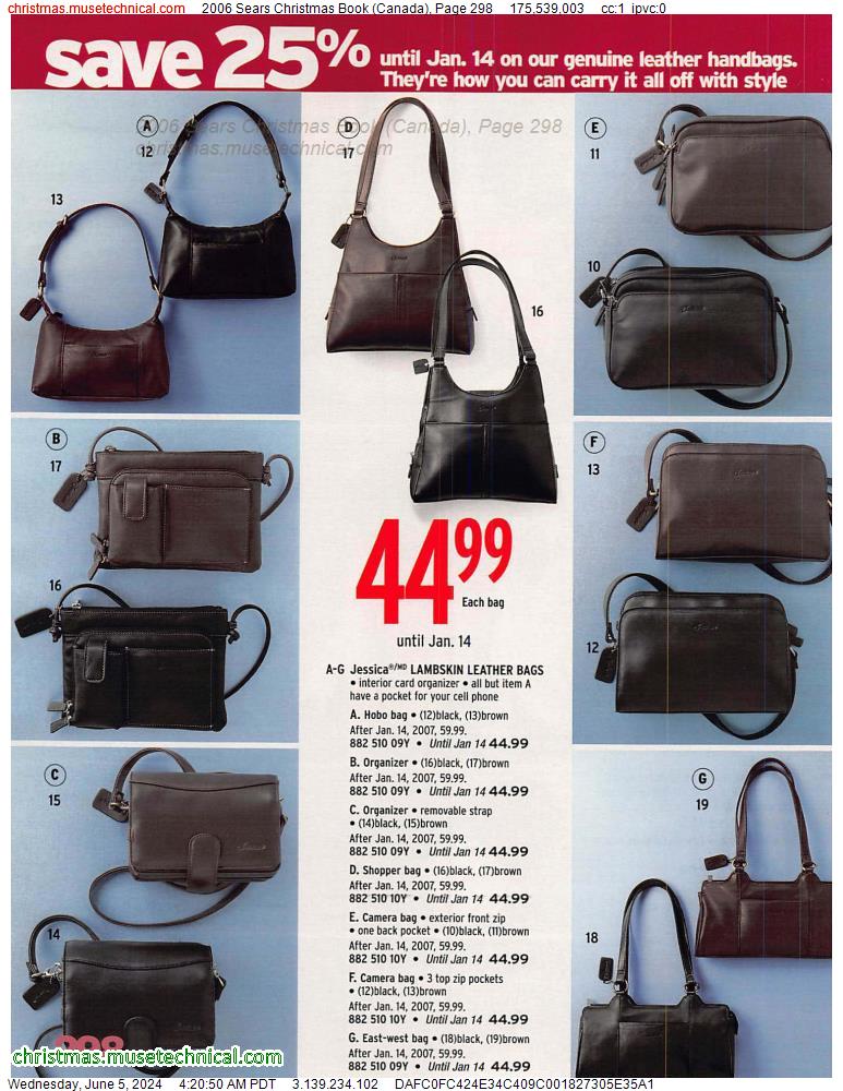 2006 Sears Christmas Book (Canada), Page 298