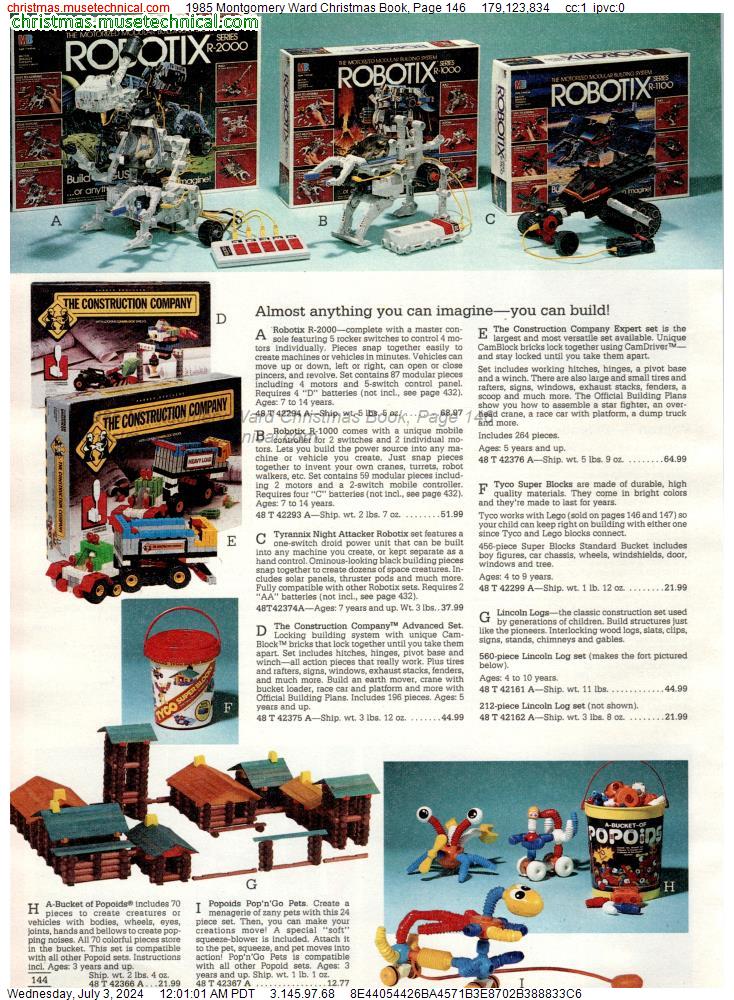 1985 Montgomery Ward Christmas Book, Page 146