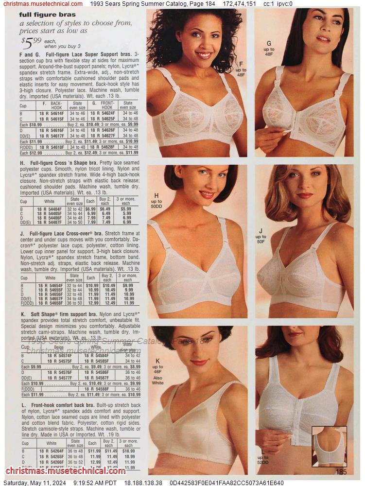 1993 Sears Spring Summer Catalog, Page 184