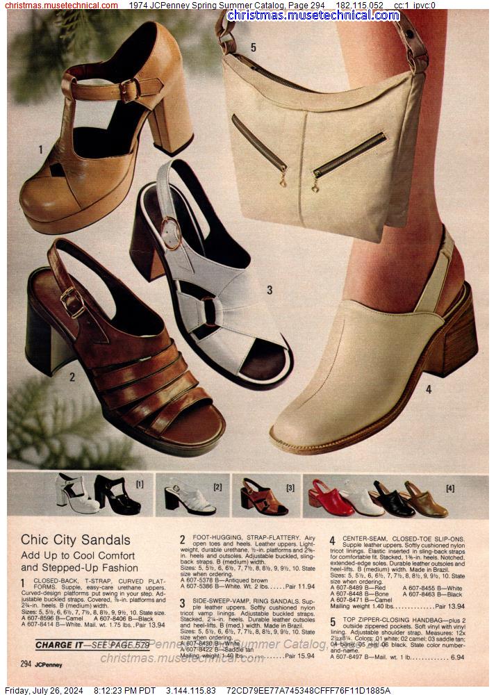 1974 JCPenney Spring Summer Catalog, Page 294