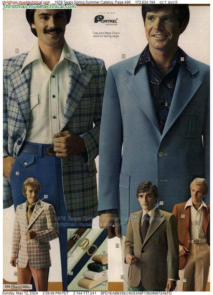 1976 Sears Spring Summer Catalog, Page 496
