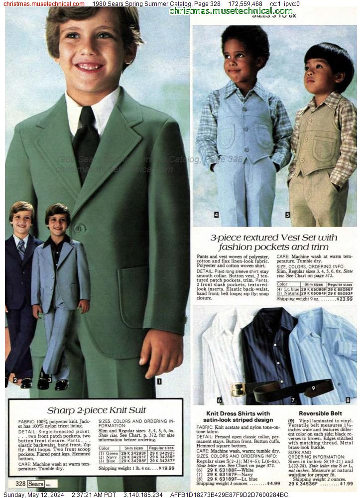 1980 Sears Spring Summer Catalog, Page 328